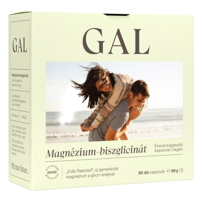 GAL Magnézium-biszglicinát kapszula 90db GAL Magnézium-biszglicinát kapszula 90db