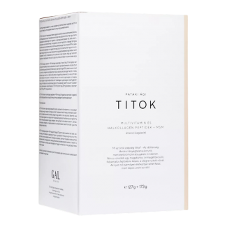 GAL TITOK Multivitamin és Halkollagén pepdidek + MSM 127g + 173g