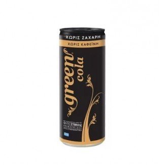 GREEN Cola 0% NO COFFEIN Dobozos 330ml