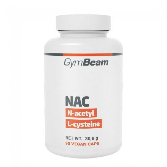 GymBeam NAC (N-acetil-L-cisztein) kapszula 90db GymBeam NAC (N-acetil-L-cisztein) kapszula 90db