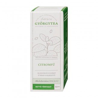 Györgytea citromfű alkoholos kívonat 50ml