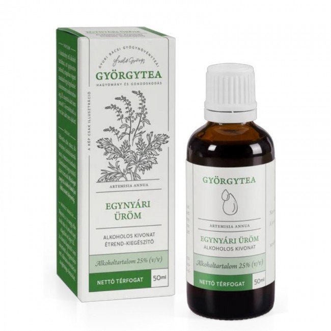 Györgytea egynyári üröm alkoholos kivonat 50ml