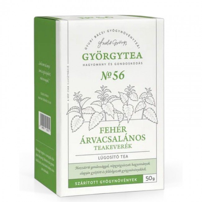 Györgytea fehér árvacsalános teakeverék 50g
