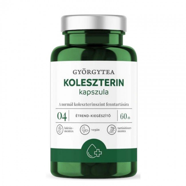 Györgytea Koleszterin kapszula 60db