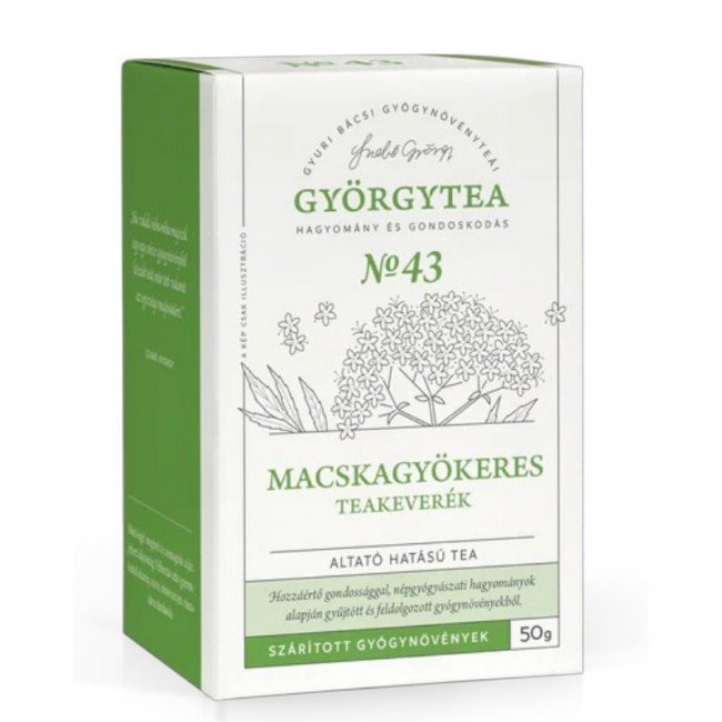 Györgytea macskagyökeres teakeverék 50g