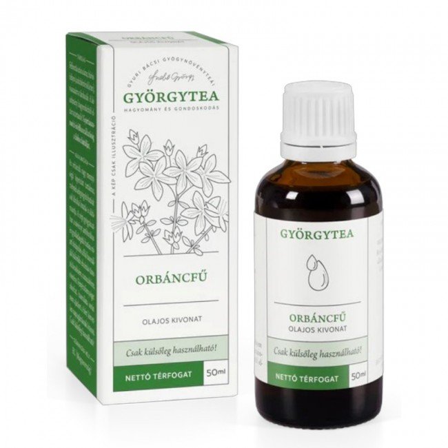 Györgytea orbáncfű olajos kivonat 50ml
