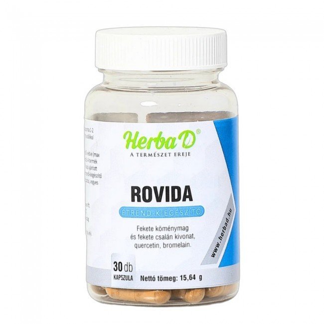 Herba-D Rovida természetes védelem az allergia ellen kapszula 30db