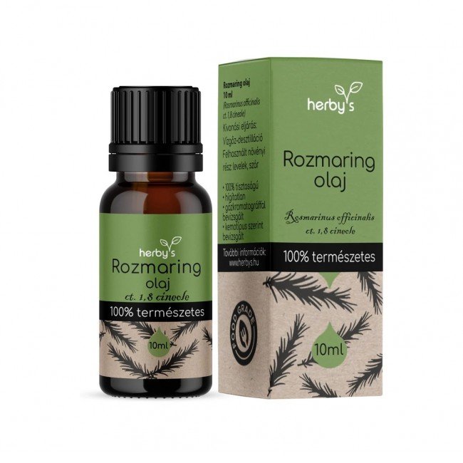 Herby's Rozmaring olaj ct.1,8 cineole FOOD GRADE 10ml 