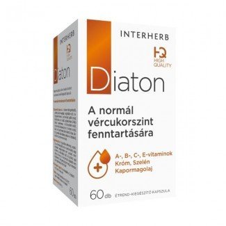 Interherb diaton cukorkontroll kapszula 60db