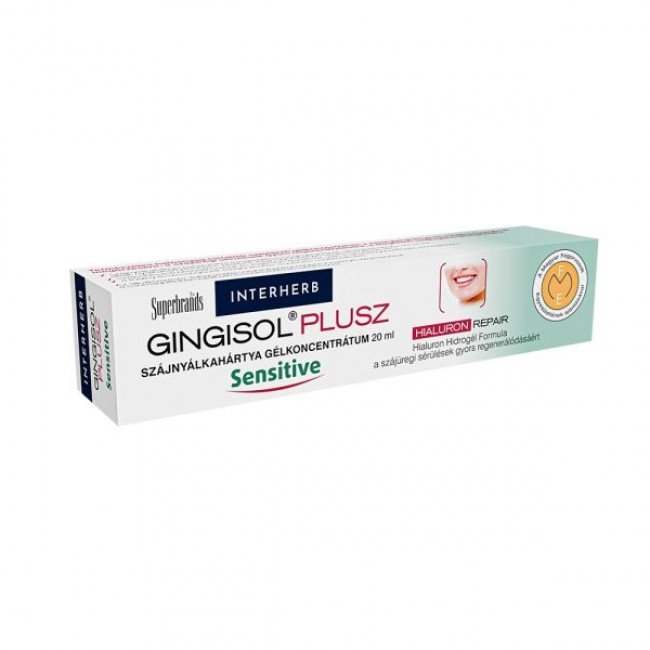 Interherb gingisol plusz szájnyálkahártya gél sensitive 20ml