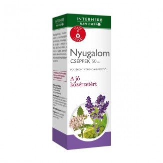 Interherb napi csepp nyugalom cseppek 50ml Interherb napi csepp nyugalom cseppek 50ml