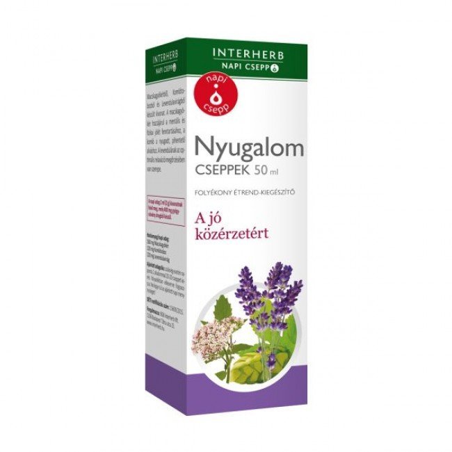 Interherb napi csepp nyugalom cseppek 50ml