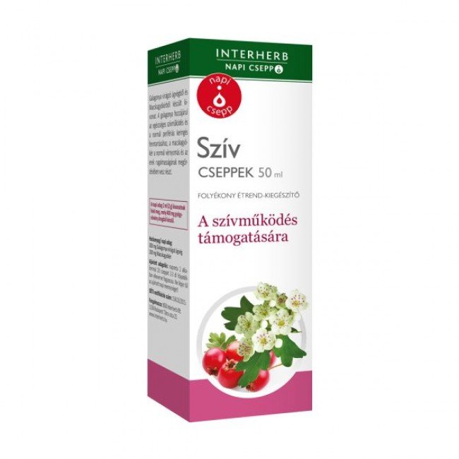 Interherb napi csepp szív cseppek 50ml