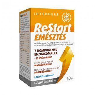Interherb restart emésztés kapszula 60db Interherb restart emésztés kapszula 60db