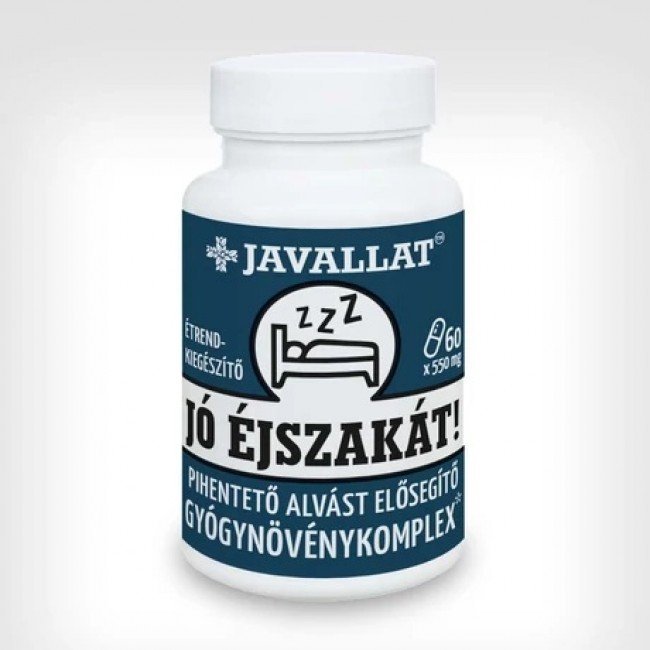 Javallat jó éjszakát kapszula 60db Javallat jó éjszakát kapszula 60db