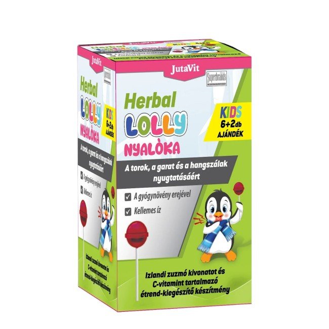 Jutavit herbal lolly torok nyalóka 8db