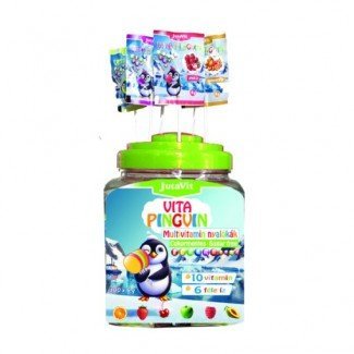 JutaVit vita pingvin cukormentes nyalóka több ízben 6g
