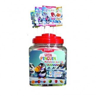 JutaVit vita pingvin cukros nyalóka több ízben 6g