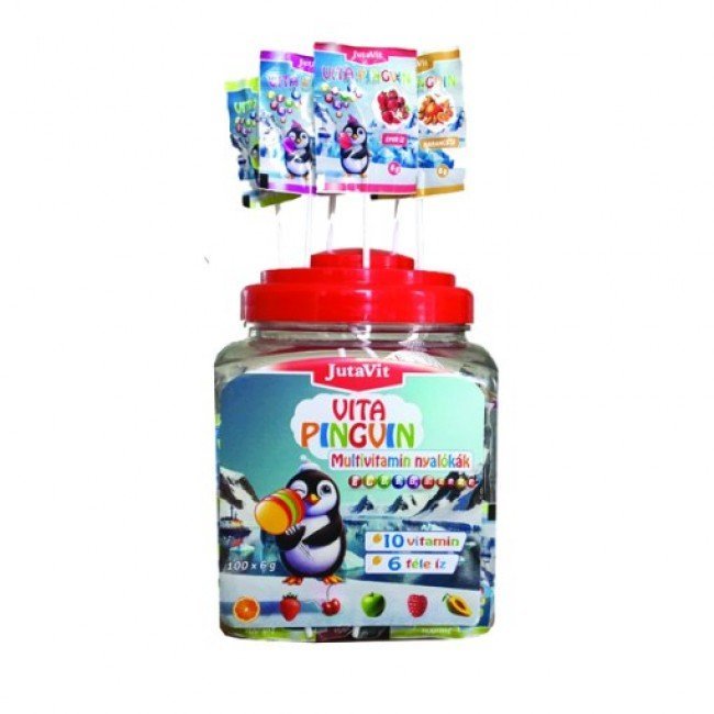 JutaVit vita pingvin cukros nyalóka több ízben 6g