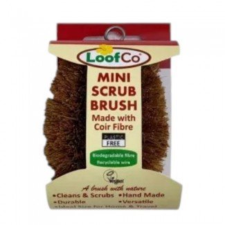 Loofco mini súroló kefe - kókusz dörzsi 1db