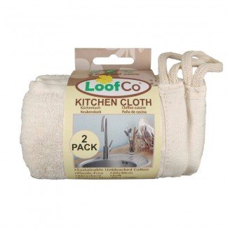 Loofco pamut konyhai törlőkendő 2db