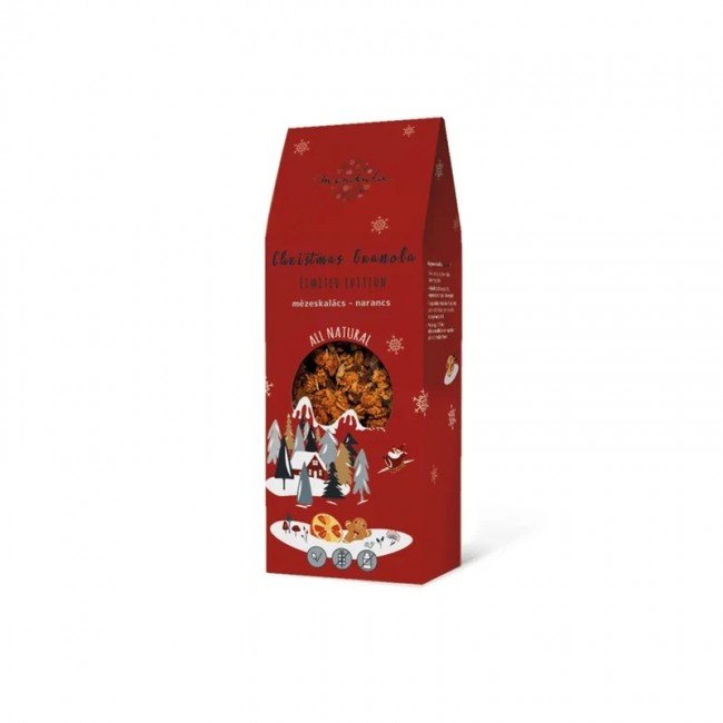 Mendula granola karácsonyi gluténmentes 300g