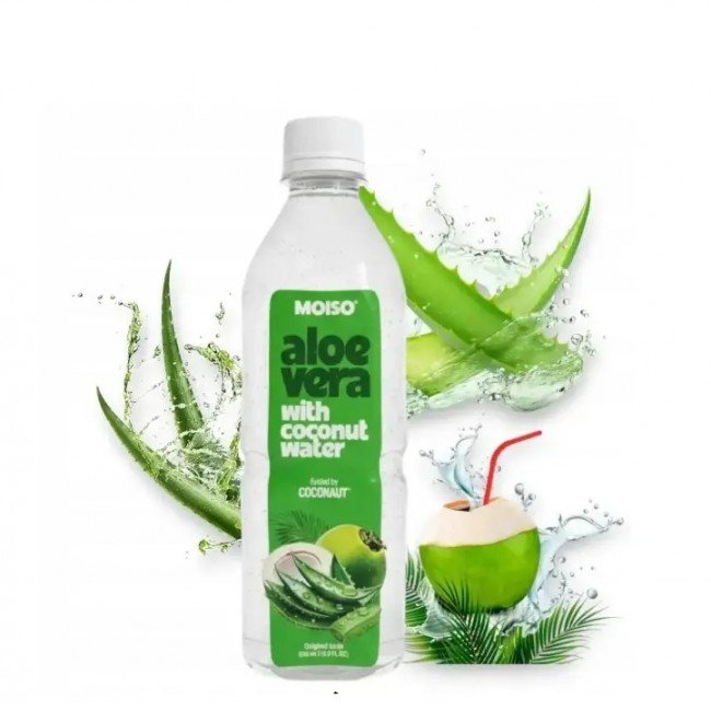 Moiso Coconaut Kókuszvíz aloe vera gyümölcshússal 500ml
