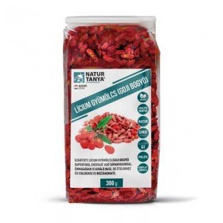 Natur tanya lícium gyümölcs 300g