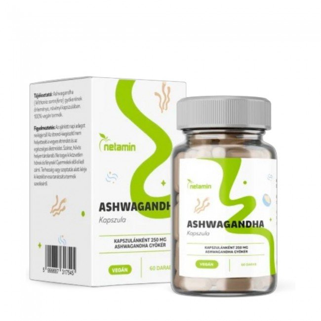 Netamin ashwagandha 250 mg kapszula 60db