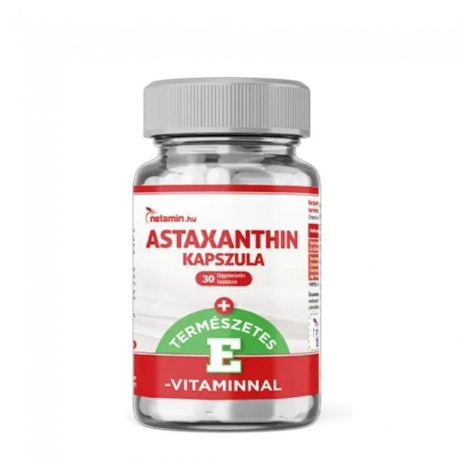 Netamin astaxanthin e-vitaminnal kapszula 30db