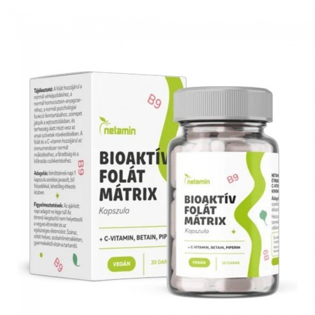 Netamin bioaktív folát mátrix kapszula 30db