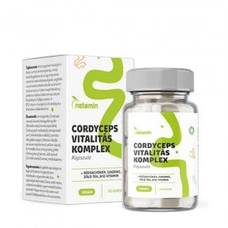 Netamin cordyceps vitalitás komplex kapszula 60db