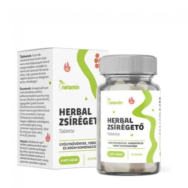 Netamin herbál zsírégető 30db