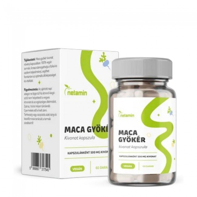 Netamin maca gyökér kivonat kapszula 60db