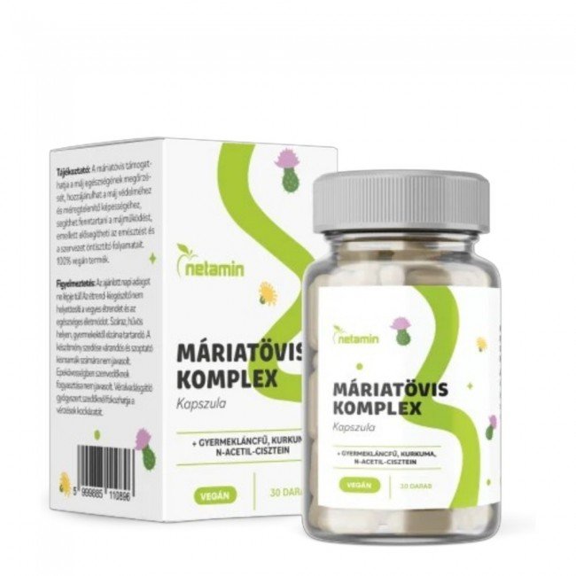 Netamin Máriatövis komplex kapszula 30db