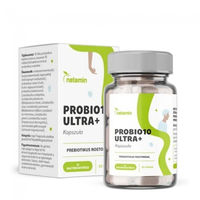 Netamin probio 10 ultra+ kapszula 30db
