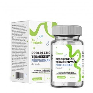 Netamin procreation termékenység férfiaknak kapszula 60db