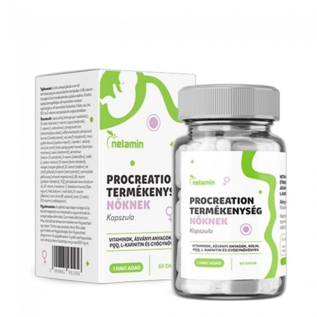 Netamin procreation termékenység nőknek kapszula 60db