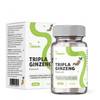 Netamin tripla ginzeng étrend-kiegészítő kapszula 30db
