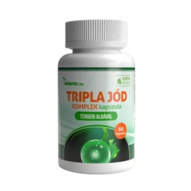 Netamin tripla jód komplex kapszula 60db