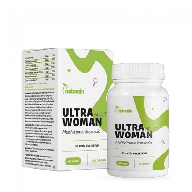 Netamin ultra multi woman multivitamin kapszula 60db