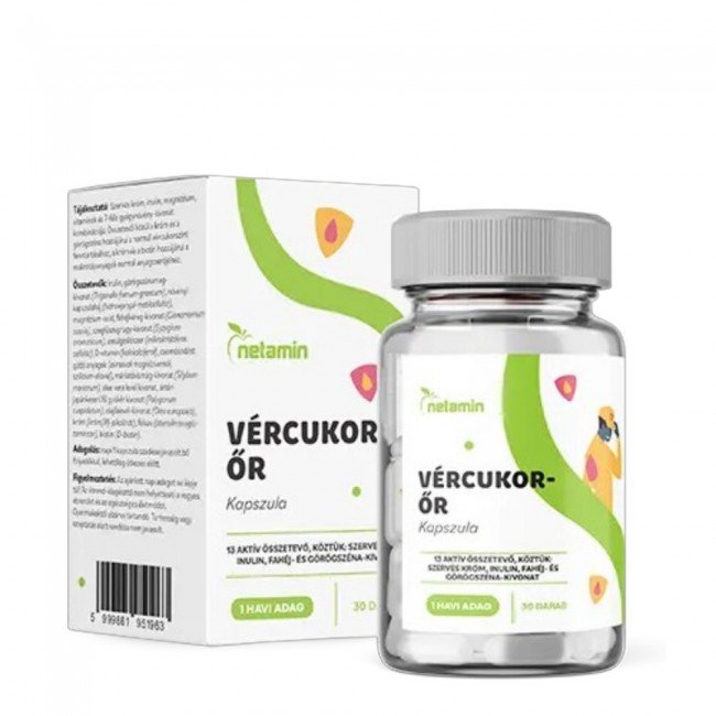 Netamin vércukor-őr kapszula 30db