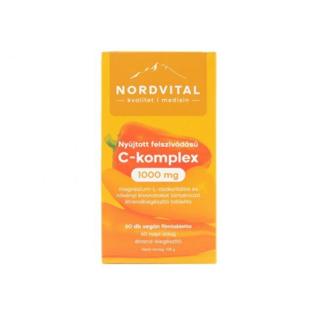 Nordvital C-vitamin komplex Retard 1000mg 60 db 