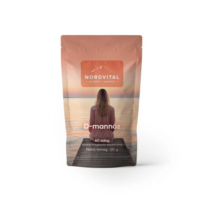 Nordvital d-mannóz por 60adag 120g