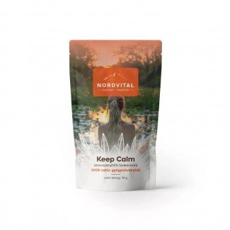 Nordvital keep calm stresszoldó teakeverék 90g