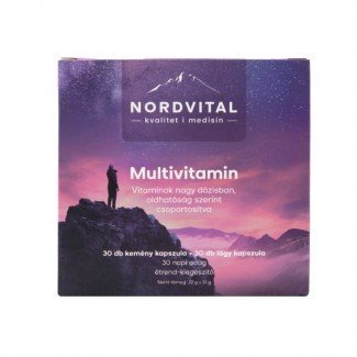 Nordvital Multivitamin 30+30 db kapszula