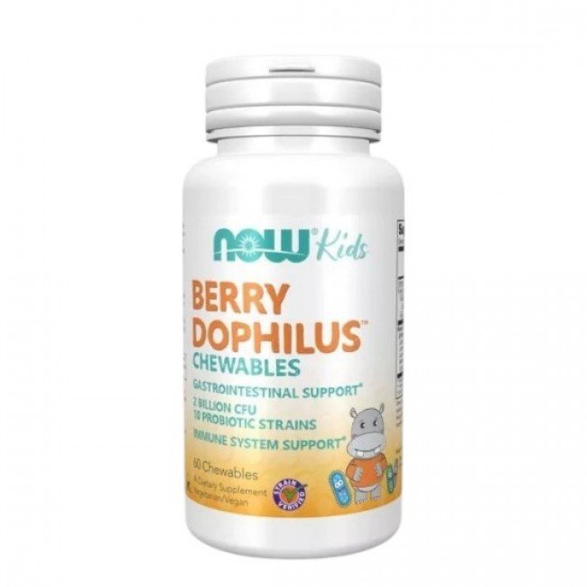 Now berry dophilus rágótabletta 60db