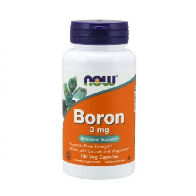 Now Boron 3 mg kapszula 100 db Now Boron 3 mg kapszula 100 db