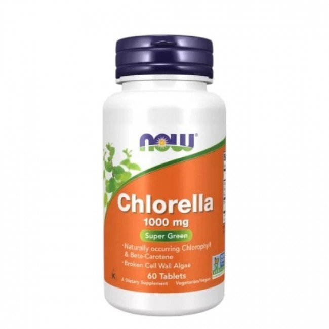Now chlorella 1000mg tabletta 60db