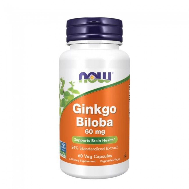 Now ginkgo biloba 60 mg kapszula 60db